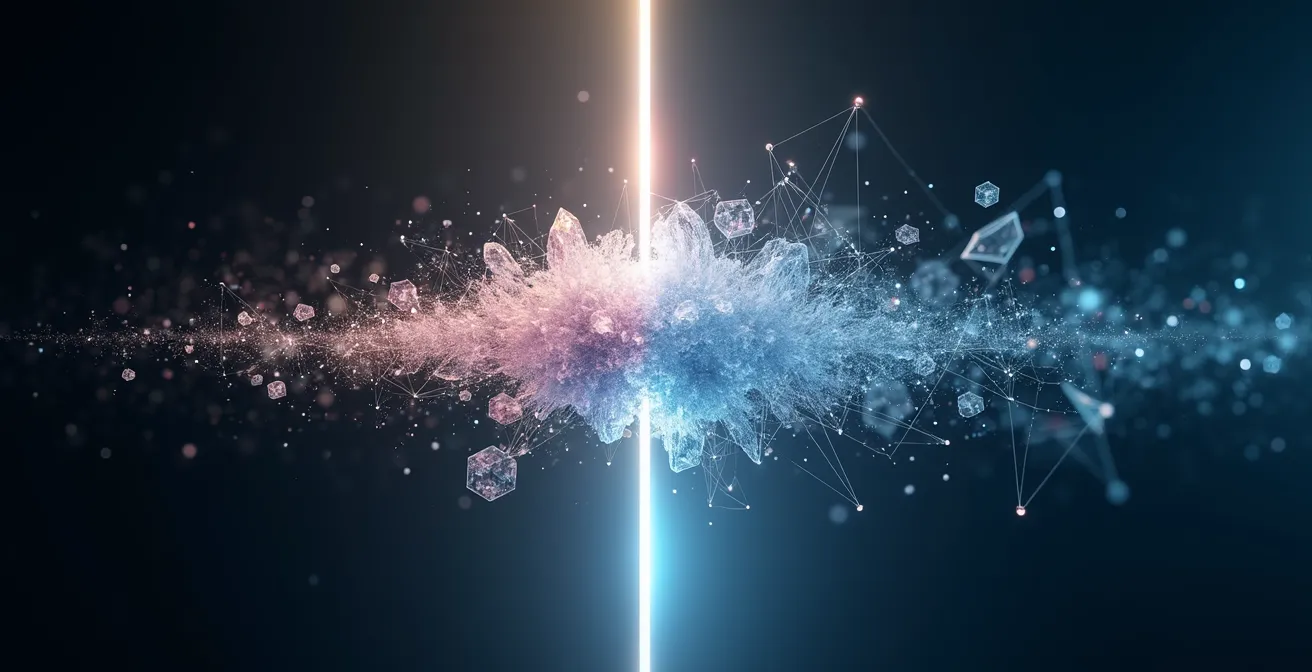 Visuelle Darstellung der Unterschiede zwischen Anonymisierung und Pseudonymisierung