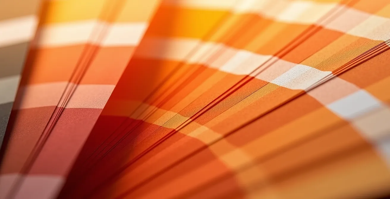 Professioneller Vergleich von HKS und Pantone Farbfächern