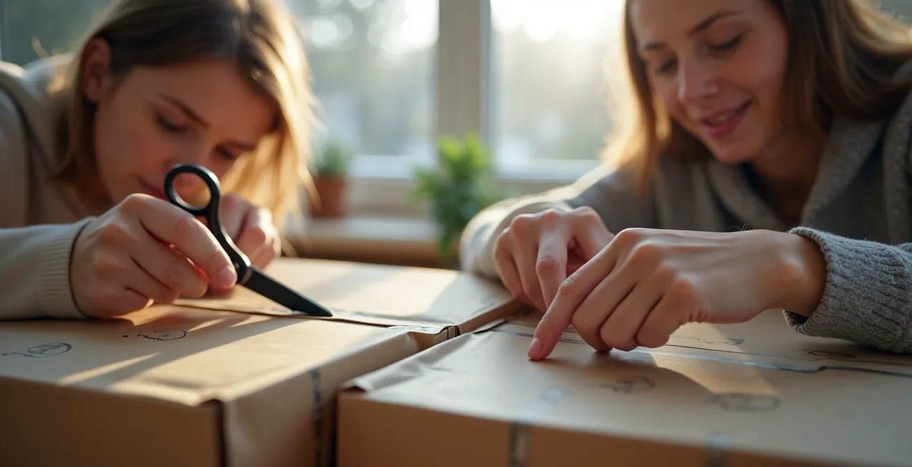 Vergleichende Darstellung verschiedener Verpackungsöffnungsmechanismen und deren Benutzerfreundlichkeit