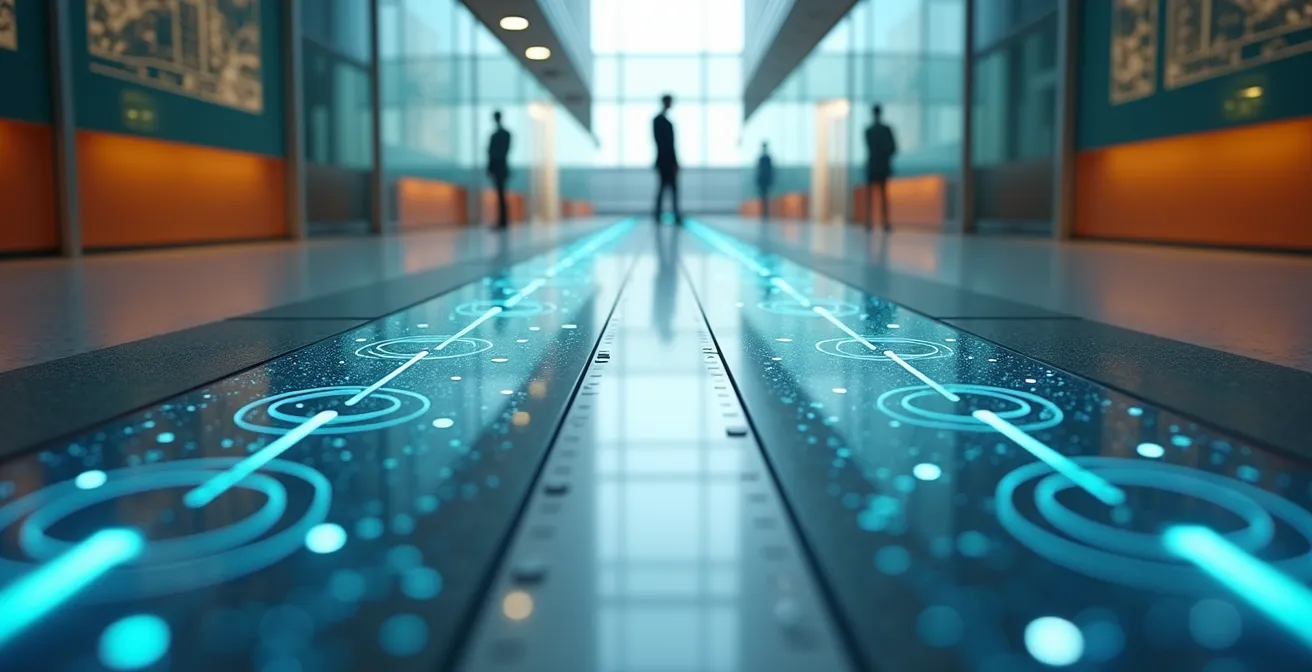 Visualisierung der unterschiedlichen Algorithmus-Strategien von LinkedIn und XING für native Inhalte